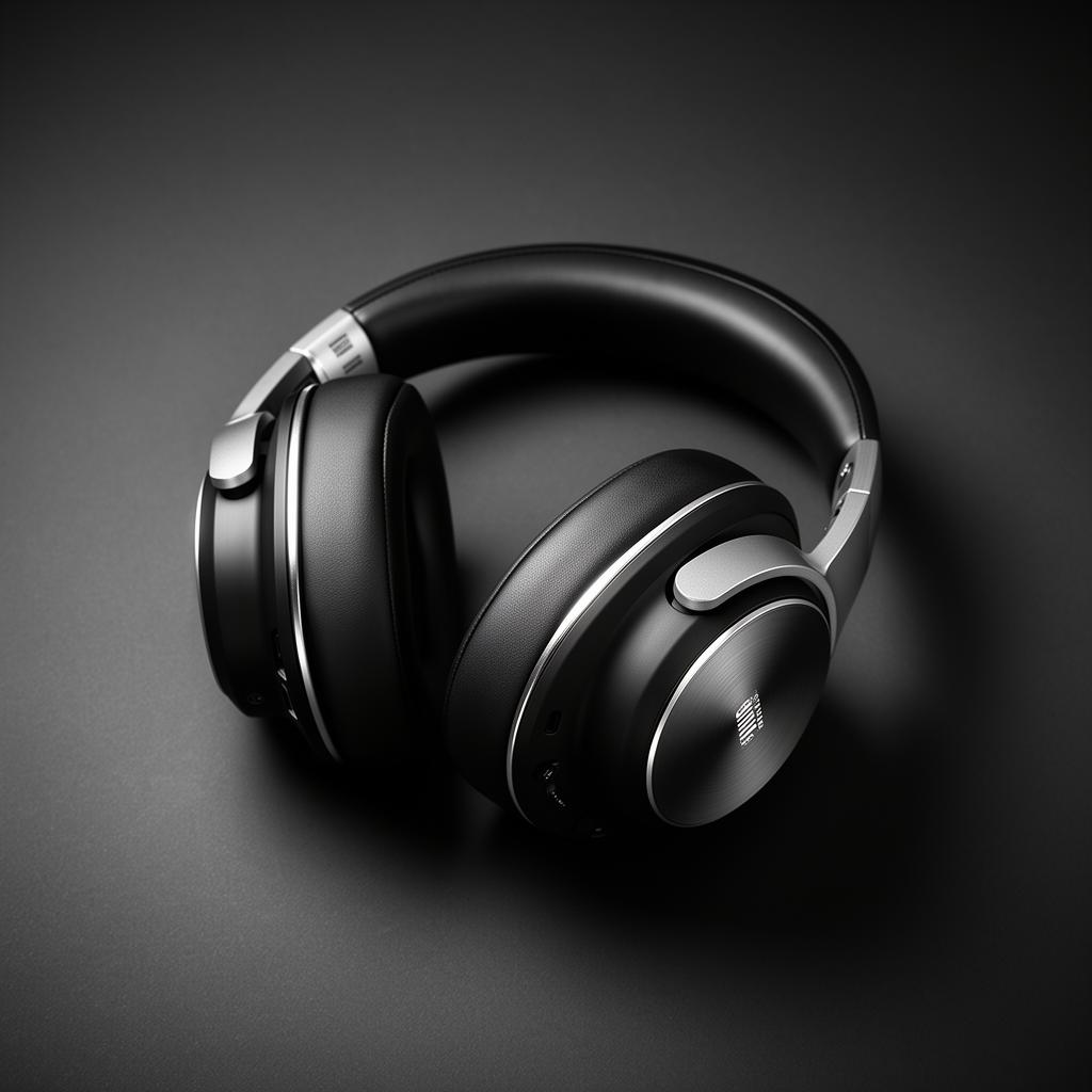 Profesjonalny headset — symbol bota telefonicznego AI
