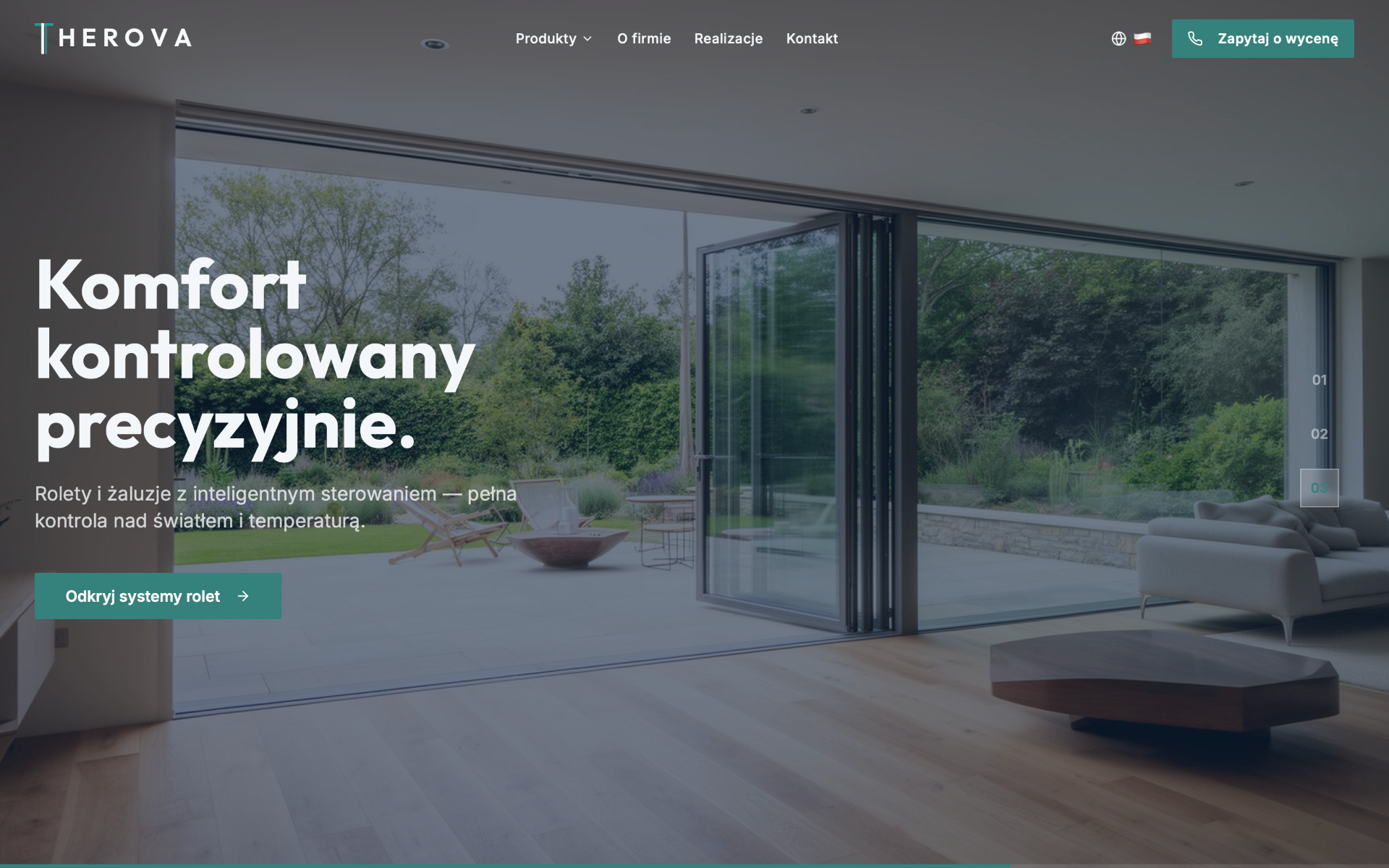Realizacja Silver Line Company — Therova